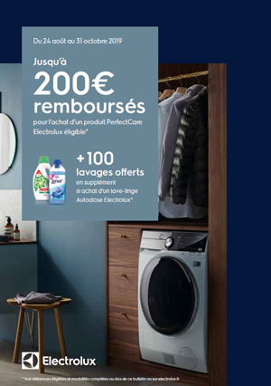 ODR Electrolux Ao�t/Oct. 2019 : Prenez soin des v�tements auxquels vous tenez