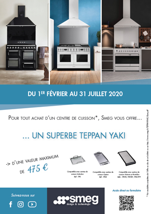 Bon Plan Smeg F�v./Juill. 2020 : Op�raiton Teppan Yaki