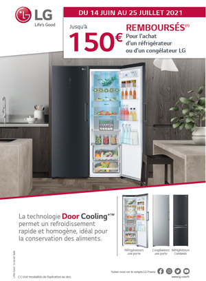 ODR LG Juin/Juill. 2021 : Offre R�frig�rateurs DoorCooling