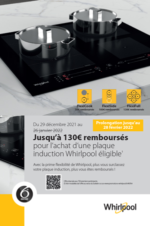 whirlpool - Plaque induction Whirlpool WLB5860AL - Table de
