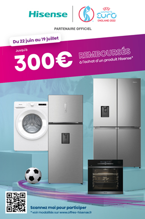 ODR Hisense Juin/Juill. 2022 : Offre Soldes Et� WG