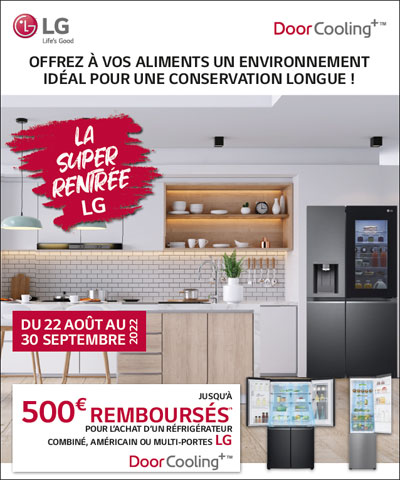 ODR LG Ao�t/Sept. 2022 : Offrez � vos aliments un environnement id�al