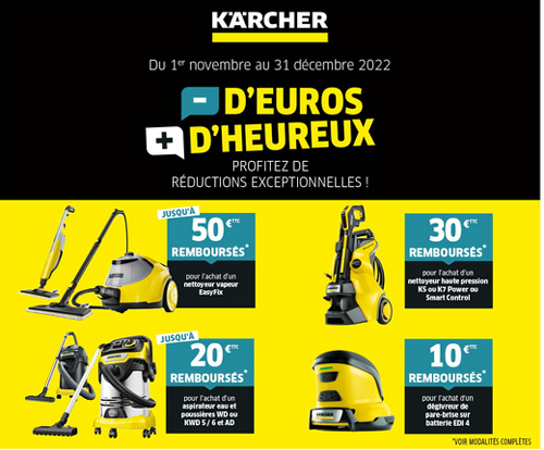 ODR K�rcher Nov./D�c. 2022 : Moins d'euros, plus d'heureux