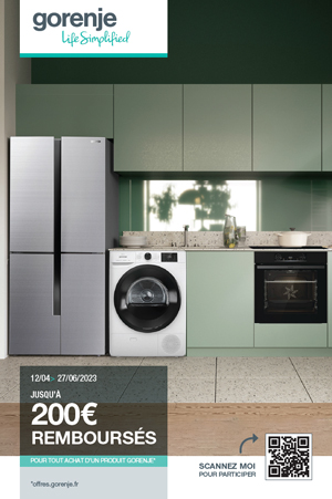 ODR Gorenje Avr./Juin 2023 : Univers cuisine