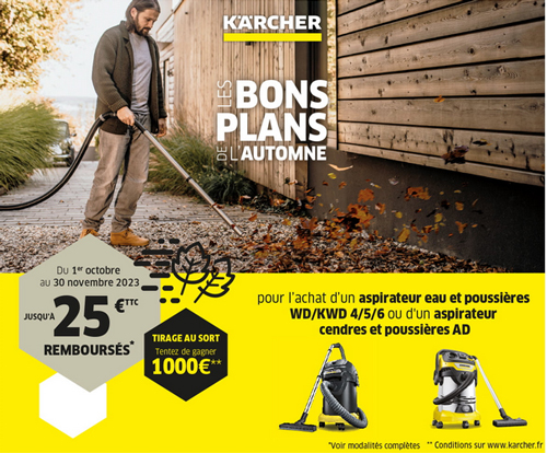 ODR K�rcher Oct./Nov. 2023 : Les bons plans de l'Automne